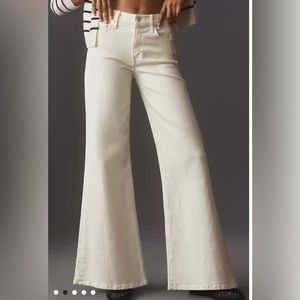 MOTHER The Twister Skimp Mid-Rise Flare Jeans